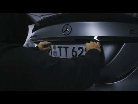 PLEXICLICK® Die unsichtbare Kennzeichenhalterung