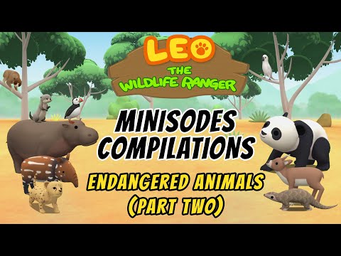 Endangered Animals Minisode Compilation (Part 2/2) - Leo the Wildlife Ranger | Animation | For Kids
