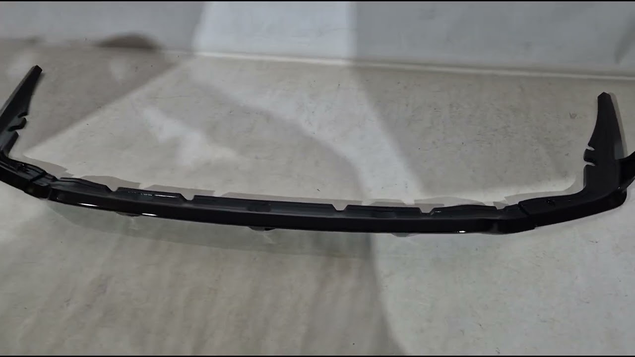 BMW X7 G07 2019– Bakre stötfångardiffusor Paradigm Black Knight V2 (för M-Sport 2019-2022) Video 1