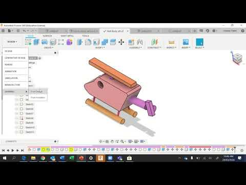 Fusion 360 Heli Landing gear and Drawings