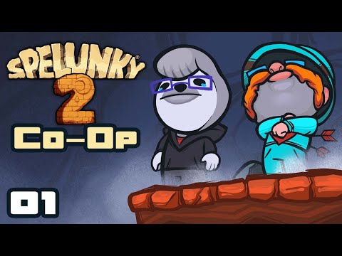 We Are Agents And Victims Of Chaos! - Let's Play Spelunky 2 [Co-Op With  @Retromation ] - Part 1