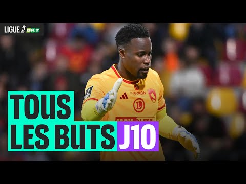 Tous les buts de la 10ème journée - Ligue 2 BKT 24/25
