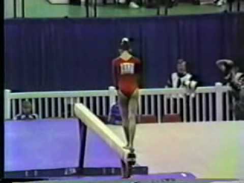 Patricia Luconi - 1985 Worlds AA - Balance Beam