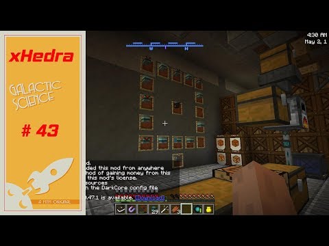 Galactic Science #43 - Stargate craft completed let's go to the Asteroids - 1 Quest