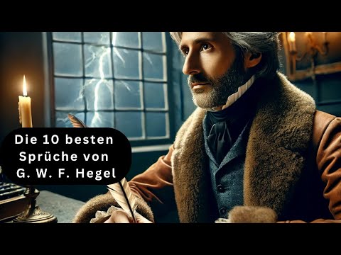 Die 10 besten Sprüche von Georg Wilhelm Friedrich Hegel