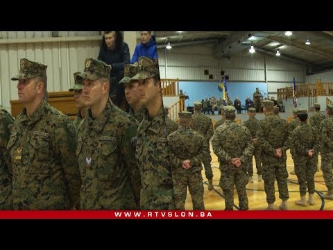 Svečani doček bh.vojnika iz  mirovne misije iz Afganistana - 21.12.2017.