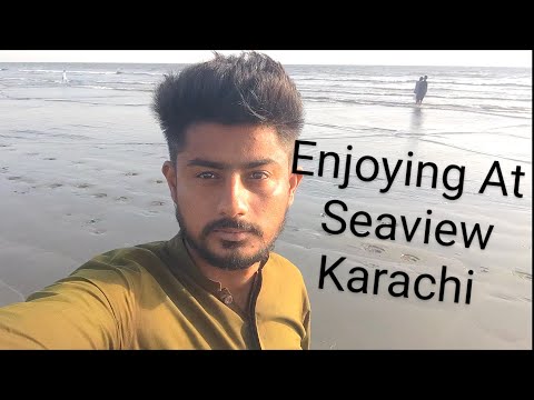 Enjoying At Karachi Seaview Pakistan || Ride with Bilawal @WildlensbyAbrar Karachi  4k Quality