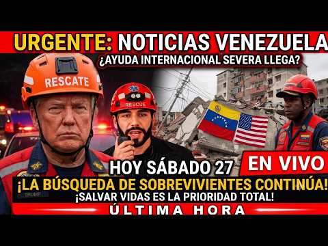 🚨 ÚLTIMA HORA 🔴 ¡LA ORDEN DE TRUMP ES SALVAR VIDAS! EL PÁNICO TOTAL SE APODERA DEL CHAVISMO