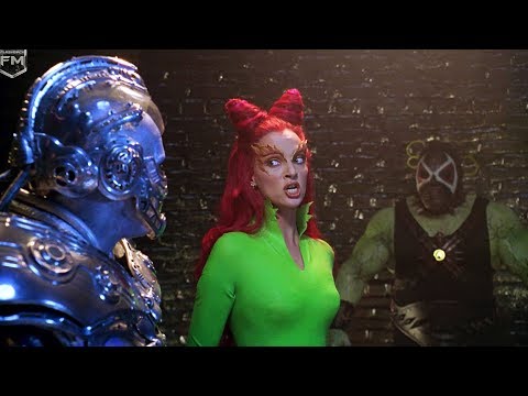 Poison Ivy and Bane in prison at Mr. Freeze | Batman & Robin