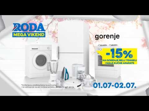 Roda MEGA vikend 1 - 2.07.2017.