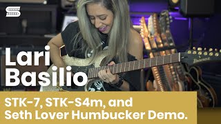 Video thumbnail for "Sparkling Notes" | STK-S7, STK-S4m, & Seth Lover Humbucker Combo with Lari Basilio by Seymour Duncan