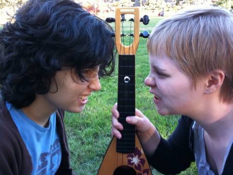 Two Girls, One Uke