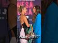 Seniesa Estrada STARES DOWN Yudica in first FACE OFF at press conference!