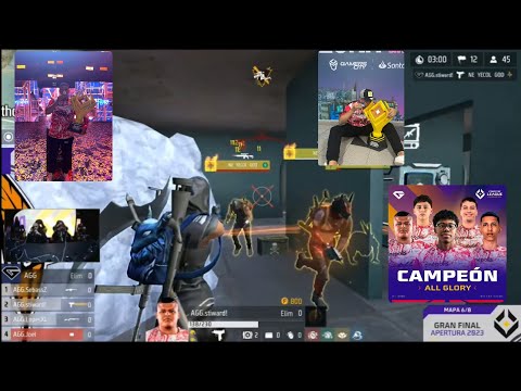 ASÍ QUEDE CAMPEÓN DE LA FREE FIRE LEAGUE 2023 PRESENCIALMENTE EN CHILE🤴🏽🏆
