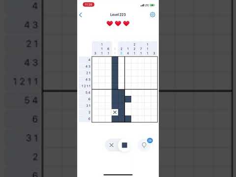 Nonogram.com - Number Puzzle LEVEL 223 - No Boosters