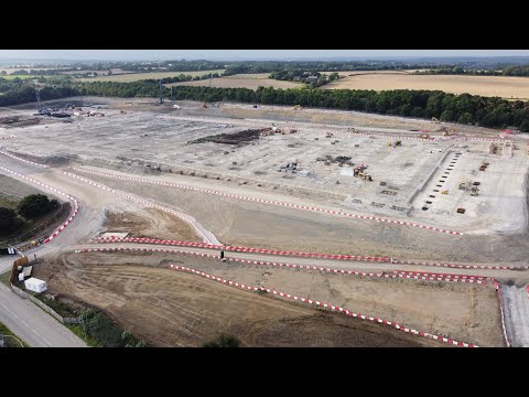 Wakefield Hub by Drone - 04.09.2021