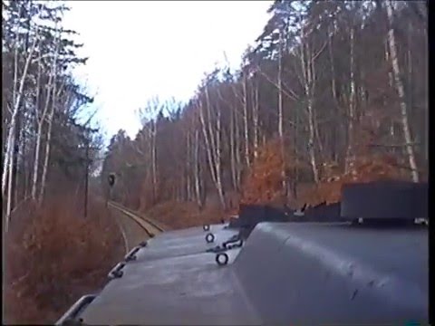 Führerstandsmitfahrt auf der V100 von Sebnitz nach Neustadt