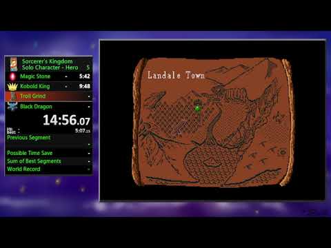 Sorcerer's Kingdom - Solo Character: Hero in 1:42:46 [Current World Record]