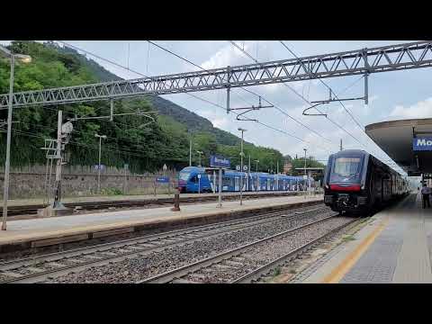 Monselice: R 16905 train (Mantova - Montselice). EMU nr. 343