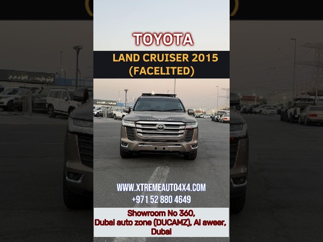 Toyota Land Cruiser  V8 Diesel 4.5L Upgraded-2025 (Export Only) video