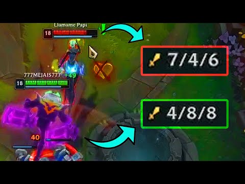 4/8 K'Sante tries to 1v1 7/4 Camille
