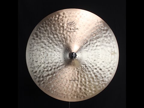 Zildjian 22" K Constantinople Thin Overhammered Ride- 2166g (video demo) image 2