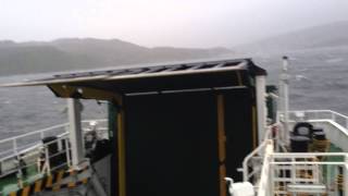 preview picture of video 'Stormy Crossing: Portavadie To Tarbert'