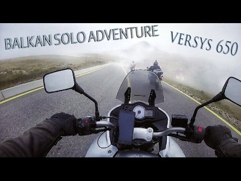 Balkans -  motorcycle adventure. Versys 650