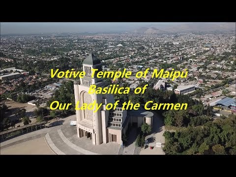 The votive temple of Maipu in Chile