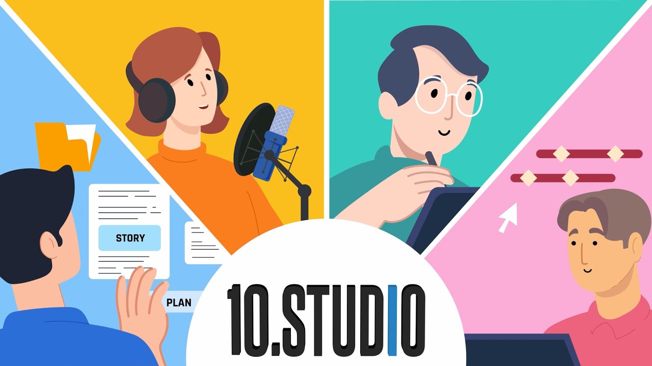 Make Your Animated Explainer Video from 10 Studio