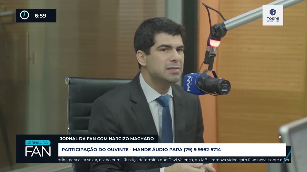Entrevista com o Presidente da OAB/SE, Danniel Costa