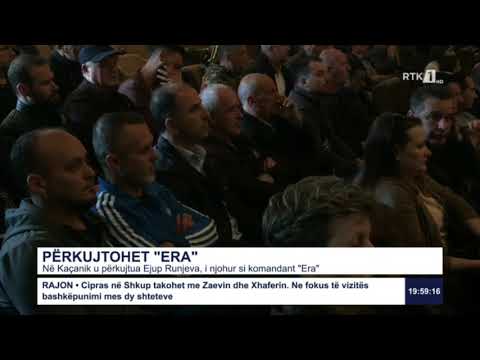 Në Kaçanik u përkujtua Ejup Runjeva , i njohur si komandant Era