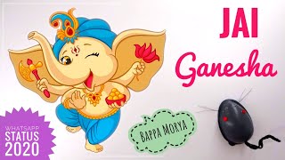 Vinayaka Chavithi |Ganapati Bappa morya|New Animated status|Latest Ganesh Chaturthi Whatsapp Status|