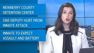 Inmate attacks Newberry Detention Center deputy; deputy recovering