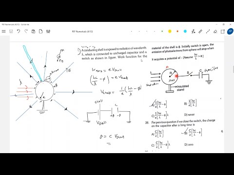 Photo electric effect numericals