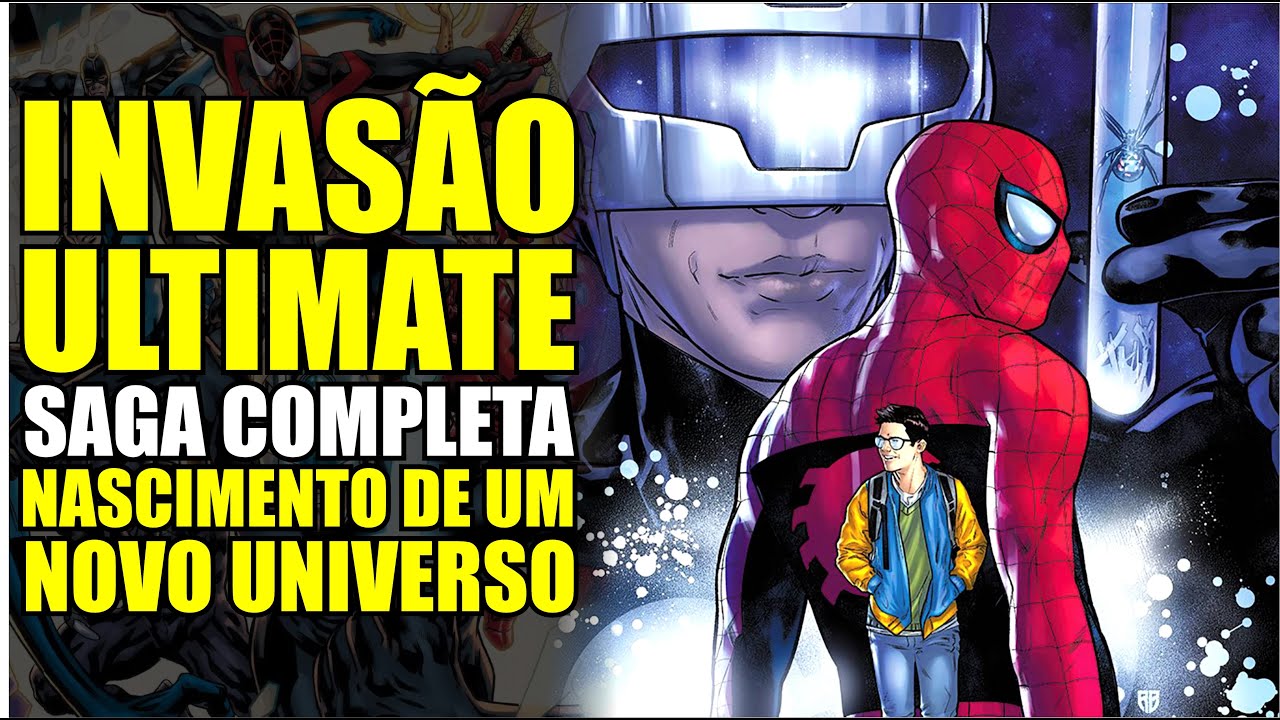 INVASÃO ULTIMATE HISTÓRIA COMPLETA! NOVO UNIVERSO ULTIMATE!