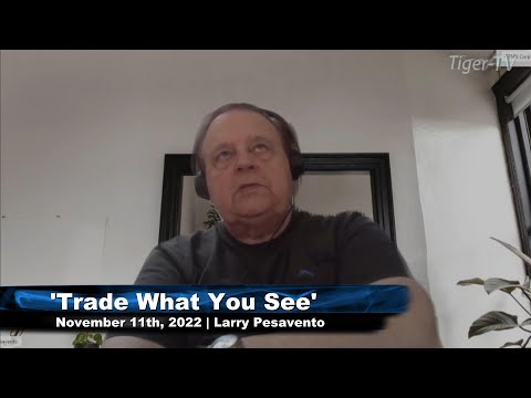 November 11th, Trade What You See with Larry Pesavento  on TFNN - 2022