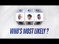 'Who's Most Likely?' met Robbie, Bram en Noah ?