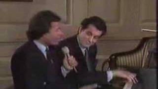 Julio Iglesias y Placido Domingo