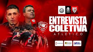 ⚫🔴 AO VIVO - Entrevista coletiva pós jogo: Operário x Atlético Goianiense