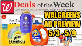 WALGREENS AD PREVIEW (5/3 - 5/9)