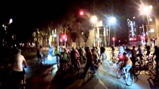 preview picture of video 'Critical Mass 29 March 2013 Johannesburg'