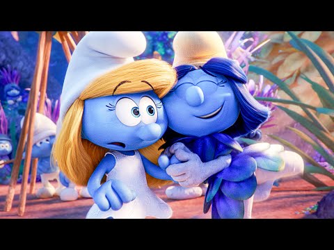 The Mysterious New Smurfs Meet Smurfette | Smurfs: The Lost Village