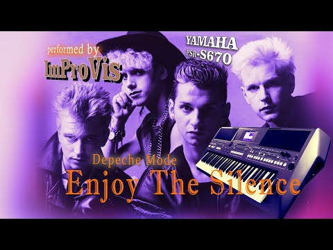 Depeche Mode - Enjoy the Silence (Cover),  played Live on Yamaha PSR s670