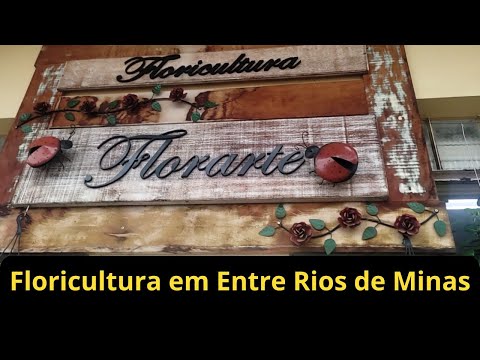 Floricultura em Entre Rios de Minas, MG
