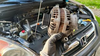 2002-2006 Honda Cr-v Alternator Diy