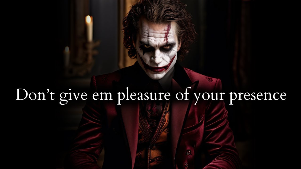 Don't give them the pleasure of having your presence ever again (They don't deserve it)