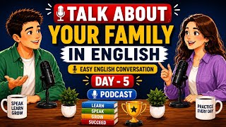 Family English Conversation | Easy Listening Practice | Speak English with Confidence | A2 Level