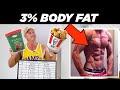 Exactly how I got to 3% BodyFat eating KFC & ICE CREAM EVERY DAY! (100% serious)