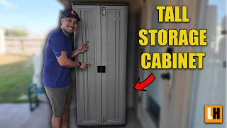 Organize Your Backyard - Suncast Storage Cabinet